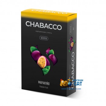 Бестабачная смесь для кальяна Chabacco Passion Fruit (Чайная смесь Чабако Маракуйя) Medium 50г - фото 1